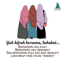 300an kurang lebih kata kata mutiara bijak islami bahasa inggris dan artinya dalam bahasa indonesia. Gambar Kartun Hijrah Cinta Kata Kata