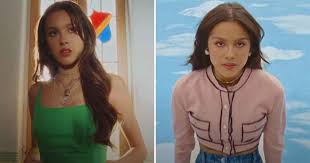 Car rides to malibu strawberry ice cream, one spoon for two and tradin' jackets laughin' 'bout how s. Fashion From Olivia Rodrigo S Deja Vu Music Video The Chic Daily