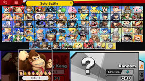 Random selection is available from the start of the game. Donkey Kong Super Smash Bros Ultimate Guide Unlock Moves Changes Donkey Kong Alternate Costumes Final Smash Usgamer