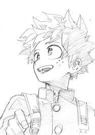 Learn how to draw deku izuku midoriya easy step by step tutorialdeku sketchdeku drawingizuku midoriya cute drawings anime easy : Https Twitter Com Anime Sketch Anime Character Drawing Sketches