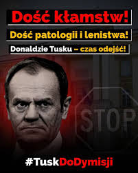 Donald Tusk to symbol lenistwa, braku decyzji i cofania nas w rozwoju. Zero  sprawczości, zero ambicji, zero efektów. Czas na #TuskDoDymisji