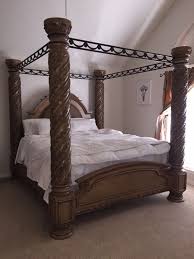 King Size Bed Frame For Sale In Houston Tx Offerup Canopy Bed Frame King Size Bed Frame Bed Frame