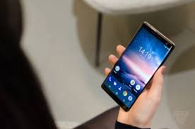 The Nokia 8 Sirocco is a curved glass ...