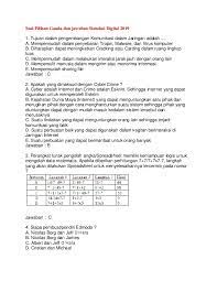 Pengambilan gambar dari bawah mata c. Soal Usbn Simulasi Digital Smk 2019 Pdf