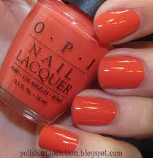 Opi A Good Mandarin Is Hard To Find Dipped Nails Fun Nail Colors Orange Nails