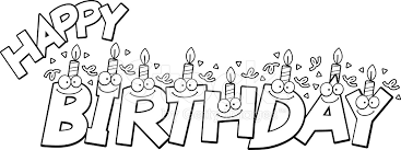 Texte Joyeux Anniversaire Dessin Anime Image Vectorielle Freeimages Com