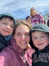 And anyone take out the two people behind the kids in a photo question mark