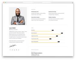 Resume, online cv, portfolio, professional vcard, personal curriculum vitae website or whatever you prefer calling it, puts you in complete control over your name and your personal brand. 45 Free Bootstrap Resume Templates For Effective Job Hunting 2021
