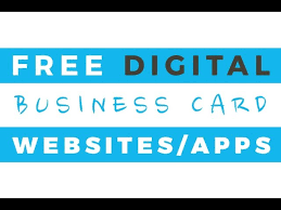 I must suggest you to use an application linkrick which is an indian application. 3 Best Free Digital Business Card Online Generators Apps Talk Through Tutorial Youtube