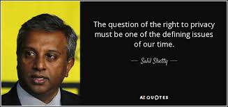 QUOTES BY SALIL SHETTY