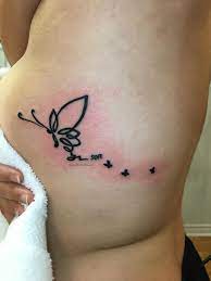 Butterfly Tattoo B W Tattoo Black And White Tattoo Line Style Tattoo Butterflies Rib Tattoo Feminine Tattoo Beautiful Tattoo Studio Holloway Tatuaggi