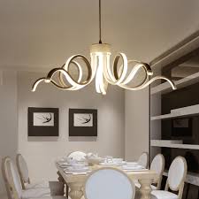 Kronleuchter Beleuchtung Lustre Led Anhänger Moderne Metall