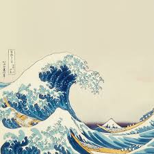 The title of his most famous painting is variously. Japanese Wave Painting Wallpapers Top Free Japanese Wave Painting Backgrounds Wallpaperaccess