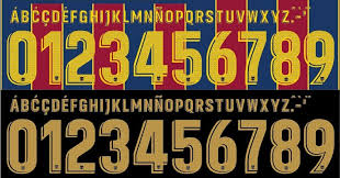 Font Football Font Vector Barcelona La Liga 2020 2021 Kit