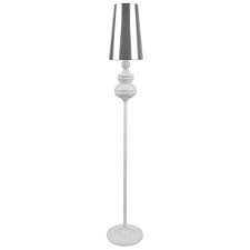 Wohnling Stehlampe Weiss 175cm Leuchte Metall Design Stehleuchte