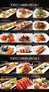 Tokyo Garden Menu In Downey California Usa