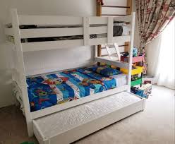 Check out our bunk beds selection for the very best in unique or custom, handmade pieces from our furniture shops. Three Quarter Bunk Bed Set With Roll Out Bed Bunkbeds Sa