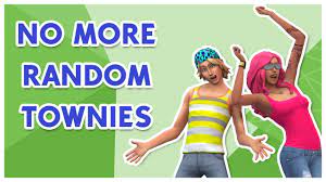 No More Random Townies!! --- Making a Sims Save File - YouTube