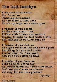 The Last Goodbye The Last Goodbye Stand By Me Lost Love