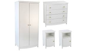 This series is a beautiful centerpiece with a traditional white finish and timeless platform styling. White And Rose Gold Furniture Groupon