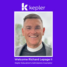 Rick Lepage joins Kepler as our new Admissions Counselor and Growth  Manager. His role is to ensure Kepler families and students are aware of  the various ways Kepler is serving homeschool families,