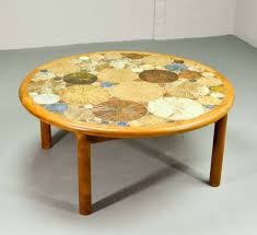 Art deco paul frankl coffee table rare black lacquer top! Mid Century Danish Design Art Tiles Coffee Table By Tue Poulsen For Haslev 1960 65863