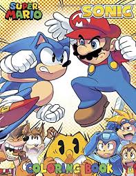 With more than nbdrawing coloring pages cartoons, you can have fun and relax by coloring drawings to suit all tastes. Super Mario And Sonic Coloring Book Exclusive Coloring Book For Kids Paperback July 28 2019 Buy Online In Sweden At Sweden Desertcart Com Productid 146687476
