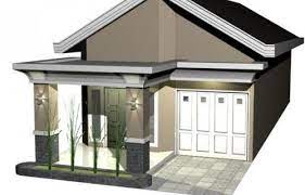 Desain Teras Segitiga Rumah Desain Teras Desain