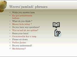 Somali Language For Foreign Teachers - Youtube
