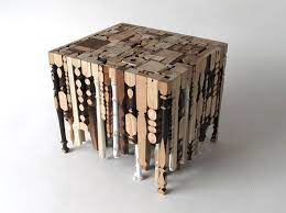 Riciclo Creativo Con Legno Idee Per Bar Gambe Del Tavolo Design Di Mobili