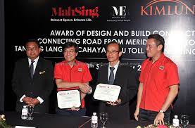 Mastijah masleh assistant information at commision of kuching city north sarawak, malaysia. Kimlun Gets Rm50 Million Contract To Build Jb Road