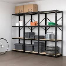 Hejne 4 Section Shelving Unit Softwood 120 7 8x19 5 8x67 3 8 Ikea Shelving Unit Shelving Shelves