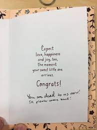January 15th, 2021 published on: Aggressive Baby Shower Card Album On Imgur