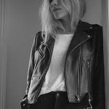 L U X U R Y The Berlin Leather Jacket Denim Women Leather Jacket Women