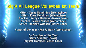 All Big-9 Selections for Fall Sports