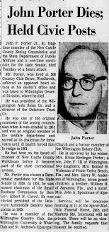 John Francis Porter Jr. (1906-1968)