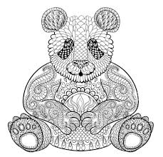 Free Printable Panda Coloring Sheet Panda Coloring Pages Animal Coloring Pages Mandala Coloring Pages