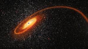 Ein schwarzes loch ist eines der mysteriösesten gebilde des universums. Hubble Findet Den Bislang Besten Beleg Fur Ein Mittelschweres Schwarzes Loch Astropage Eu