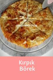 borek tarifleri panosundaki pin