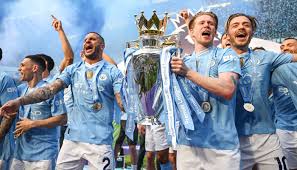 Premier League Trophy and medals