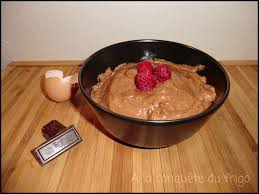 Mousse Au Chocolat Et Framboises A La Conquete Du Frigo Mousse Au Chocolat Alimentation Framboise