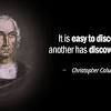 Inspiring and distinctive quotes by christopher columbus. 3