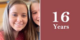 Duggar Data — Johannah's Sweet 16!