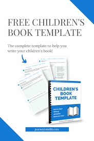 How To Write A Children S Book Free Template Download In 2020 Book Writing Tips Writing Childrens Books Writing Picture Books