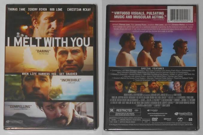 I Melt With You movie Thomas Jane, Jeremy Piven, Rob Lowe - sealed U.S. dvd  | eBay