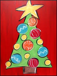 18 Easy Christmas Painting Ideas On Canvas For Kids My Baby Doo Christmas Canvas Art Kids Christmas Painting Christmas Paintings On Canvas