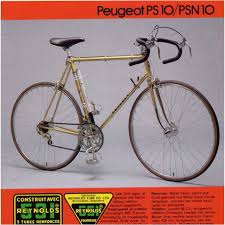 Gold Peugeot Ps 10 Bicycle Peugeot Bike