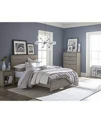 Get bedside tables and nightstands at nfoutlet.com! Furniture Tribeca Bedroom Set 3 Pc Set Queen Bed Chest Nightstand Created For Macy S Reviews Furniture Macy S
