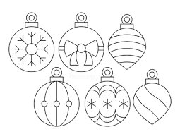 And print our free christmas ornament coloring pages right here. Printable Christmas Ornaments Coloring Pages And Templates