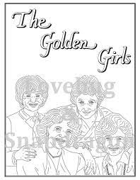This golden girls printable coloring page is everything. Pin On Coloring